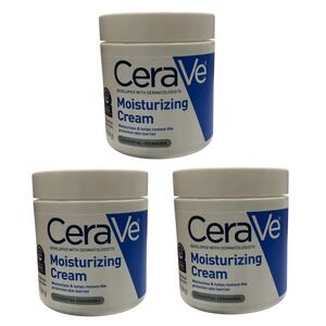 CeraVe - Moisturizing Cream (12 oz, 3 ct) - Face Body Skin Care